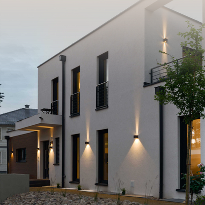 Lumivéra™ – Lampe Murale Extérieure Sans Fil | Applique LED Design Étanche | L’Original Haut de Gamme