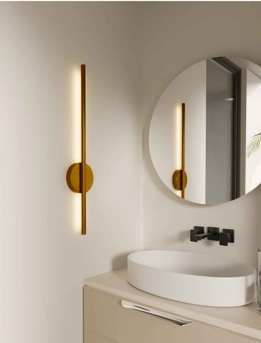 Lumivéra™ – Applique Murale LED Sans Fil Élégante | Rotation 360° | Rechargeable & Installation Magnétique