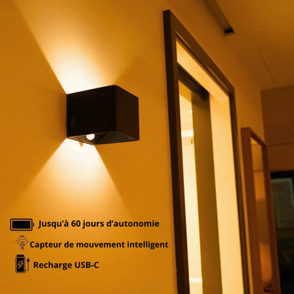 Lumivéra™ – Applique Murale LED Sans Fil de Luxe | Lampe Murale Design | Autonomie 60 Jours
