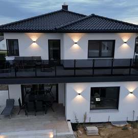 Lumivéra™ – Lampe Murale Extérieure Sans Fil | Applique LED Design Étanche | L’Original Haut de Gamme